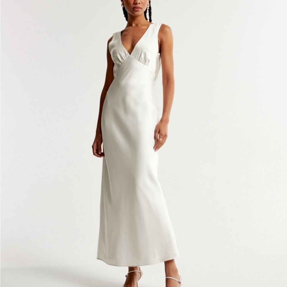 Abercrombie Plunge Cowl Neck Dress